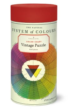 Verpackung Vorderseite - 1.000 Teile Puzzle Colours mit Vintage-Bildern